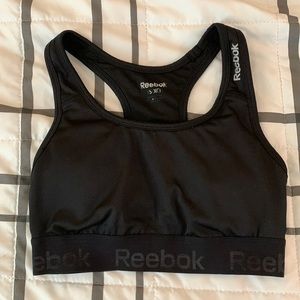 Black Reebok Racerback Sportsbra size XS